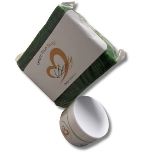 "Clear Days Ahead Dark Spot Corrector & Green Aloe Soap"