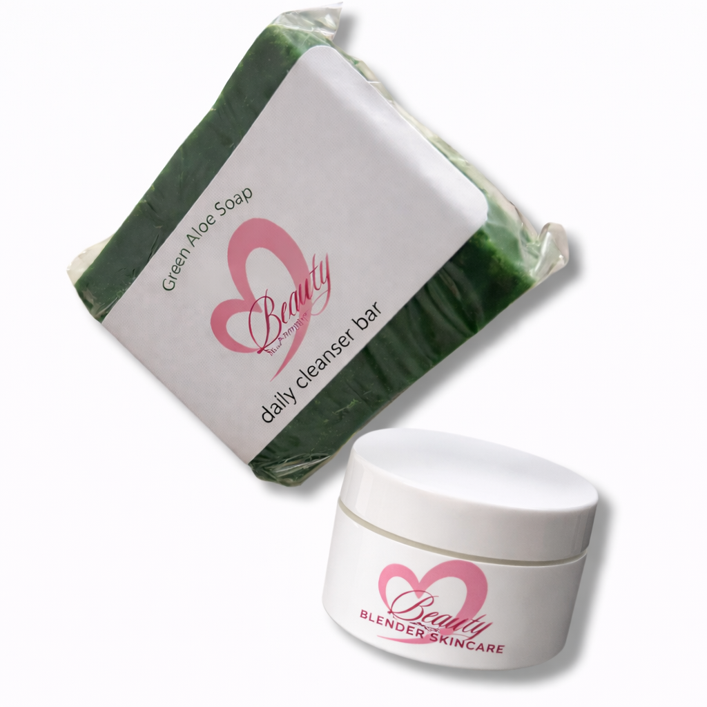 "Clear Days Ahead Dark Spot Corrector & Green Aloe Soap"